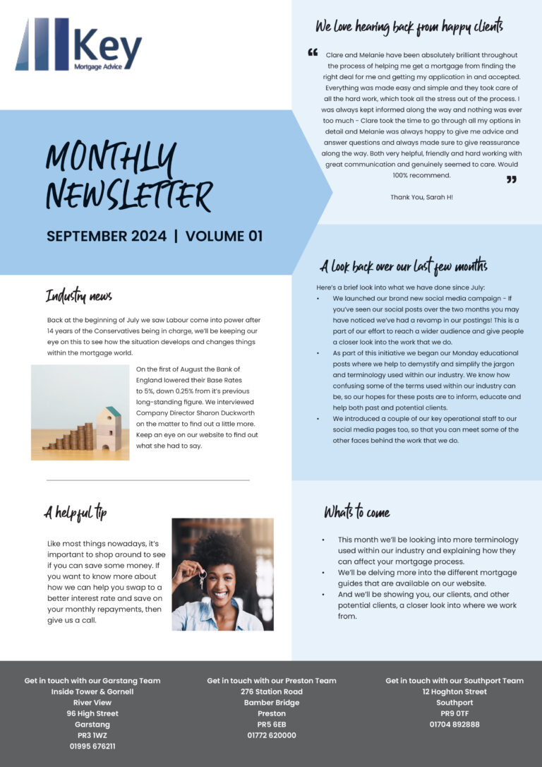 September News Letter